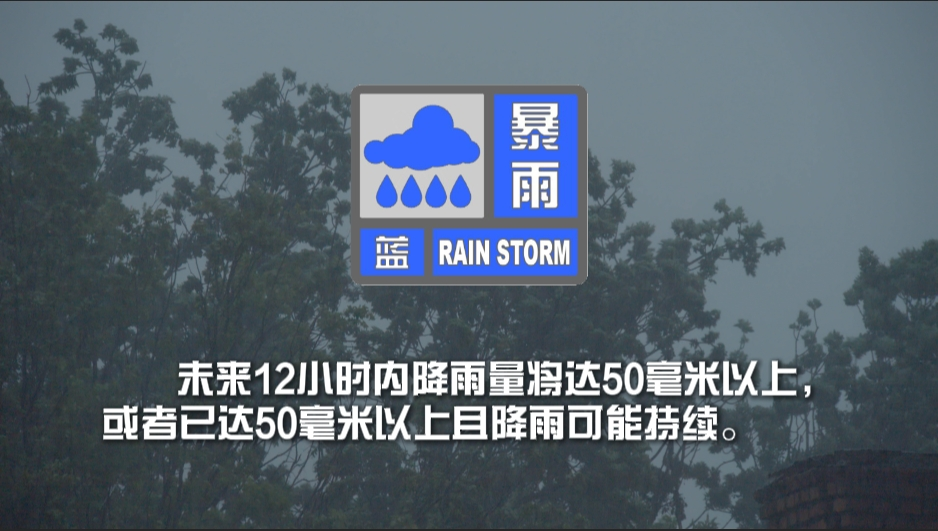 暴雨“颜色”大不同 预警标识得分清！