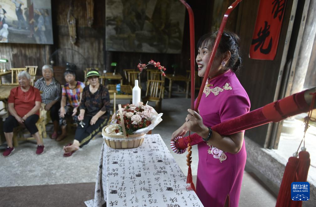 走进浙江金华寺平古村