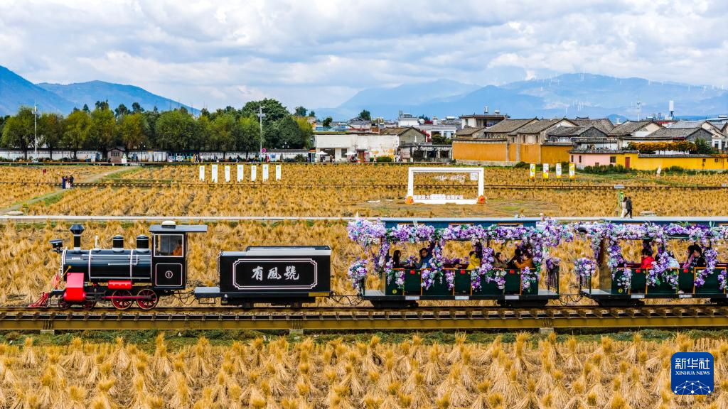 喜洲古镇迎客来