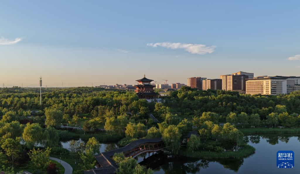 雄安新区:蓝绿交织的“未来之城”